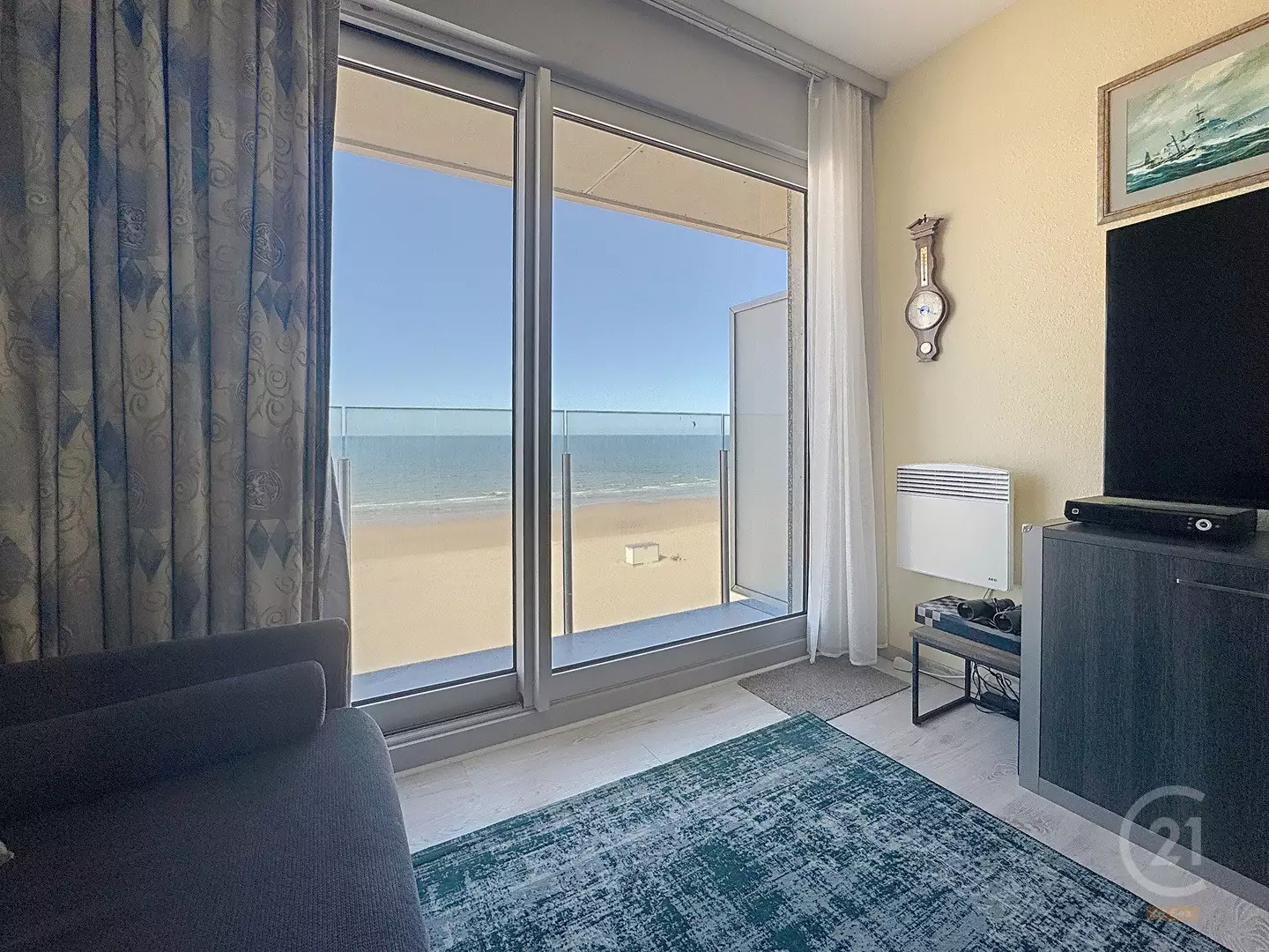 Studio met zeezicht – Residentie Zeegalm, Middelkerke