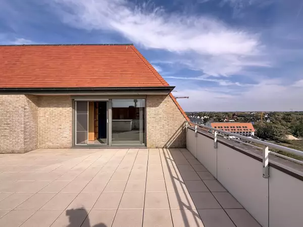 Penthouse met prachtig uitzicht op de Simliduinen