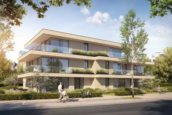 Nieuwbouw appartement nabij het centrum van Koksijde