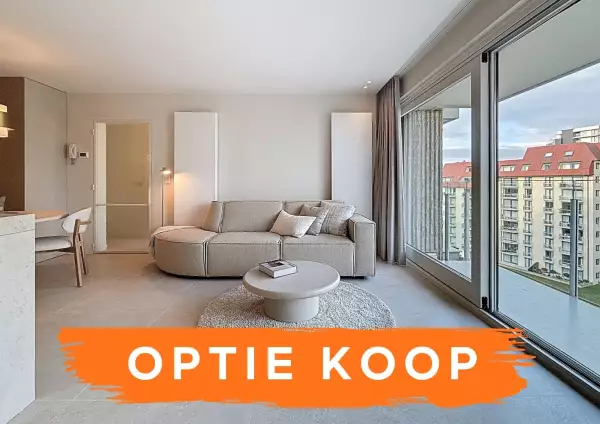 Gerenoveerd luxe appartement met terras op topligging in Nieuwpoort-Bad