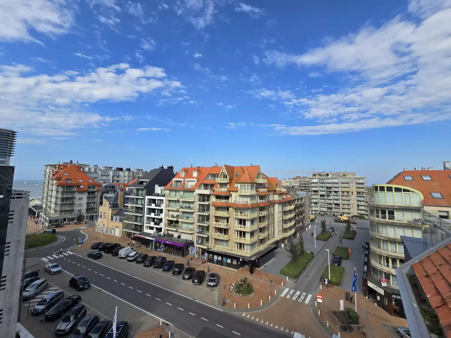 Duplex met zeezicht op topligging in Nieuwpoort-Bad