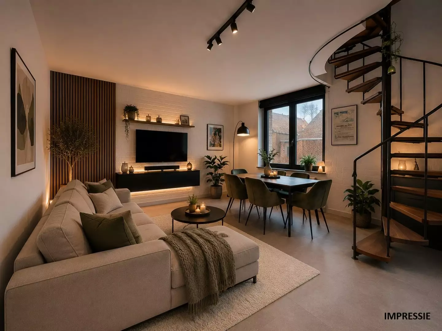 Duplex une chambre à rénover près du chenal du port à Nieuport