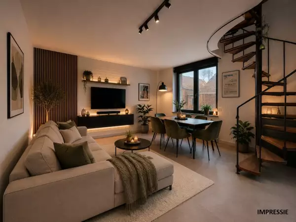 Op te knappen duplex appartement nabij de havengeul te Nieuwpoort