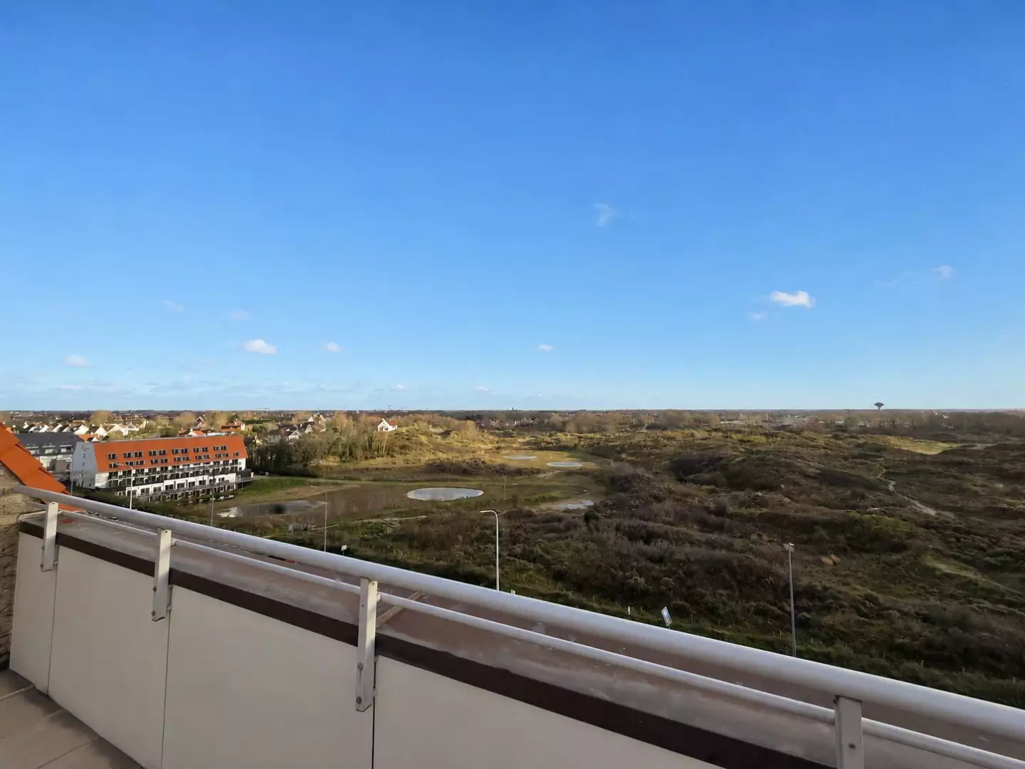 Penthouse avec terrasse plein sud avec vue exceptionnelle à Nieuport