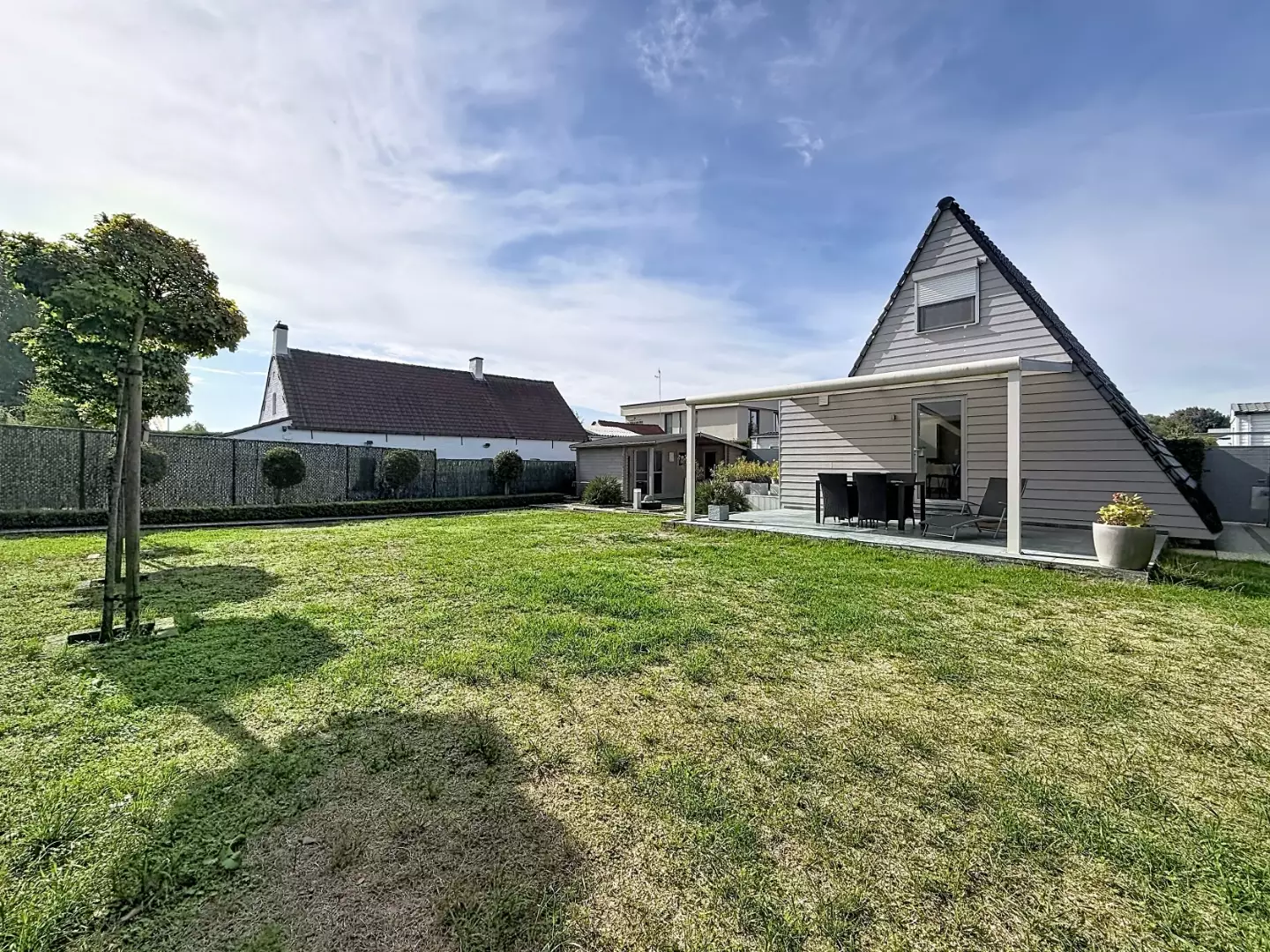 Mooie chalet met grote tuin in het vakantiedomein Dunepark