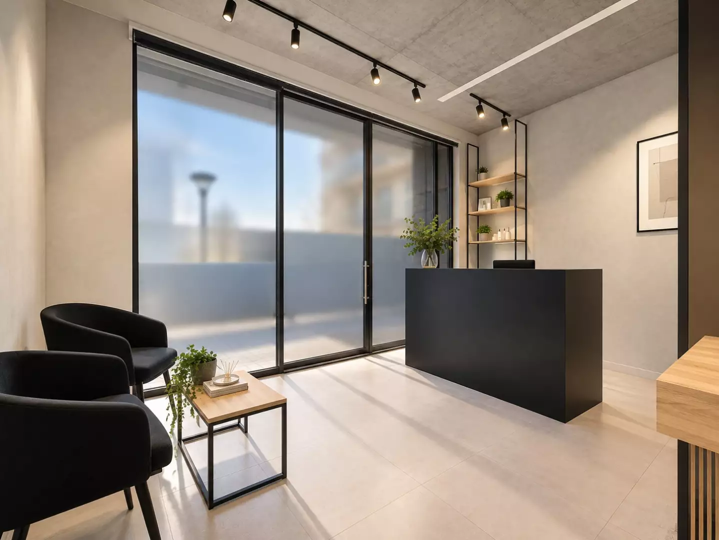 Handelsgelijkvloers in een nieuwbouwresidentie te Nieuwpoort