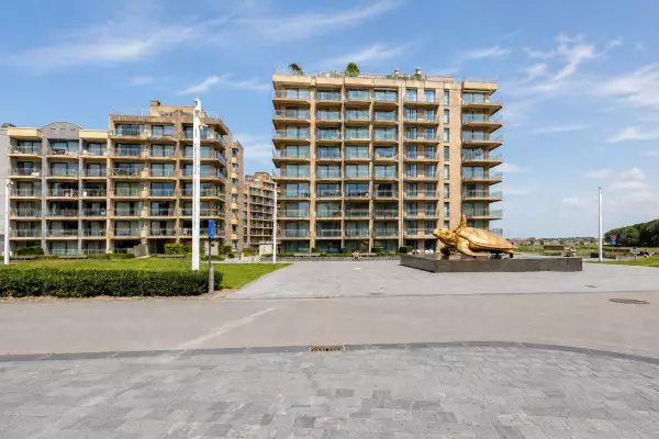 Appartement deux chambres, près de la tortue de Nieuport